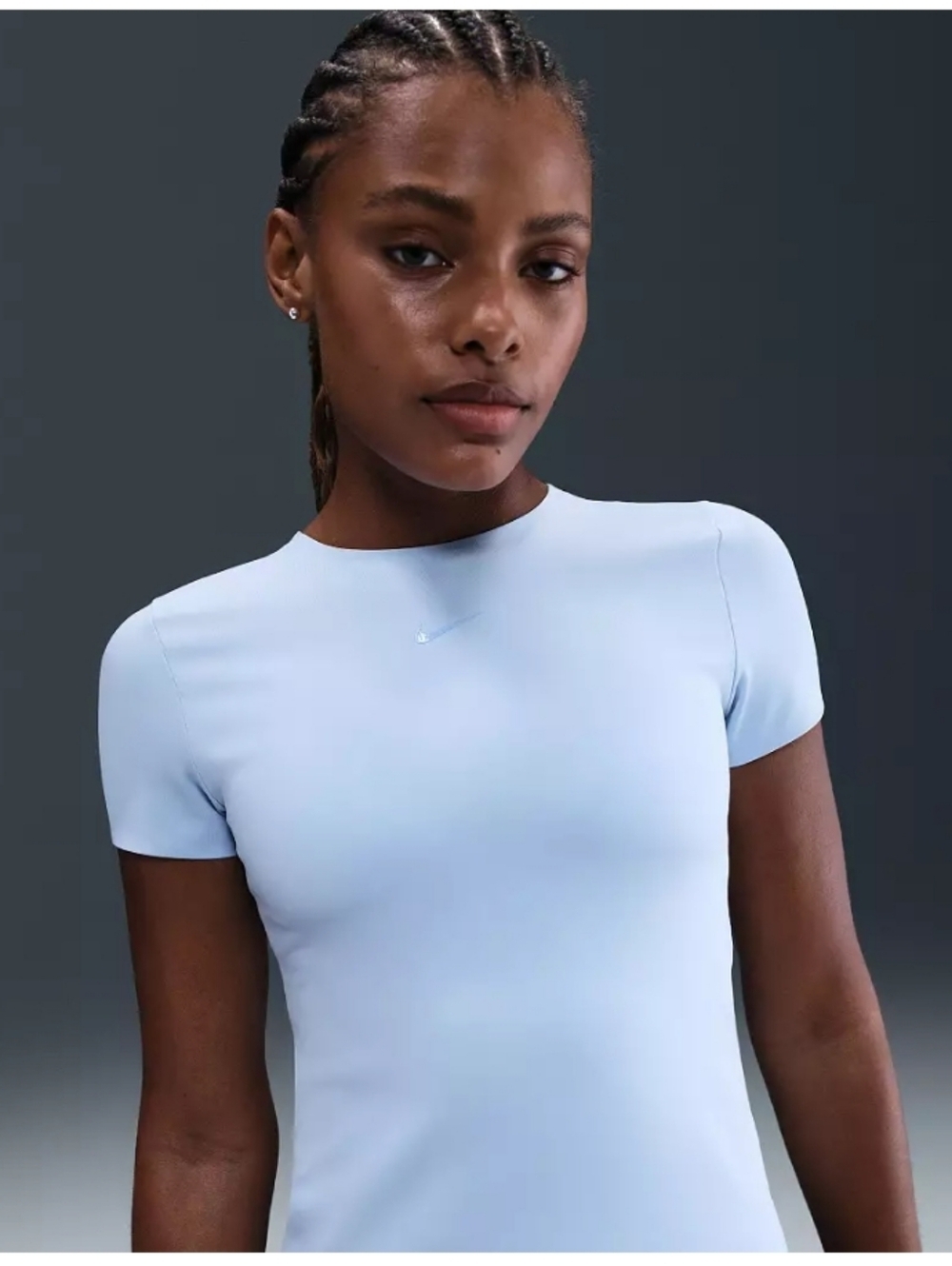Nike Form Top Stealth Evaporation In Celestine Blue, NWT - Picture 4 of 4